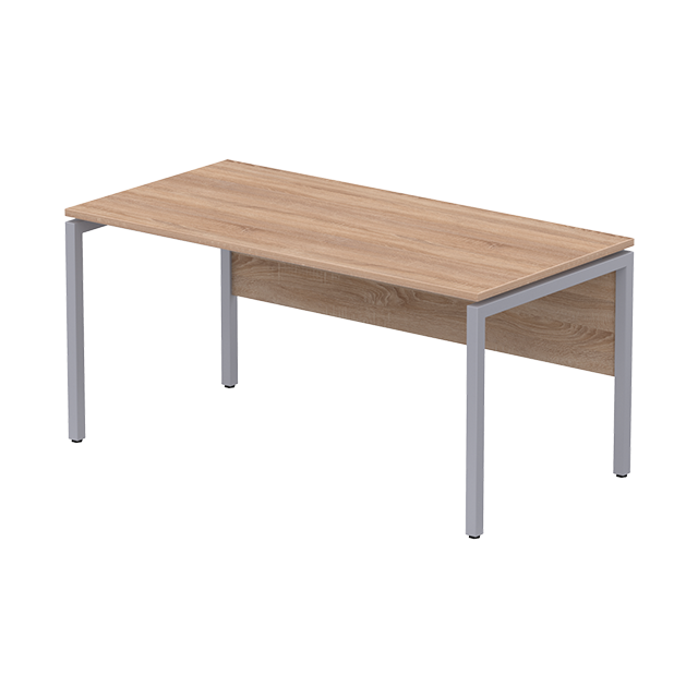 Стол прямой с царгой 160×80 см. Серия мебели для офиса Ergo (Эрго)