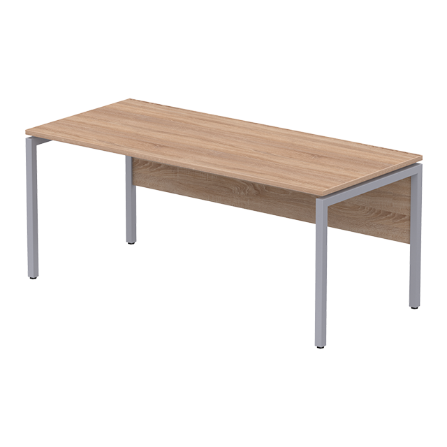Стол прямой с царгой 180×80 см. Серия мебели для офиса Ergo (Эрго)